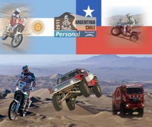 yapboz Dakar 2011 Arjantin Şili